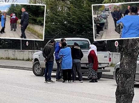 Adliye çıkışı ortalık karıştı! Önce tanığı kovaladılar, sonra gazetecilere saldırdılar