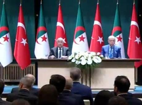 Cezayir Cumhurbaşkanı Ankara'da! İki ülke arasında 8 işbirliği anlaşması imzalanıyor