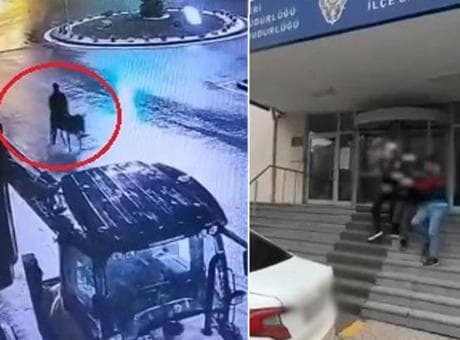 Forkliftle soydu, eşekle kaçtı! Görüntüleri gündem olmuştu; cezası belli oldu