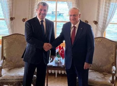 Milli Savunma Bakanı Güler, IKBY Başbakanı Mesrur Barzani ile görüştü