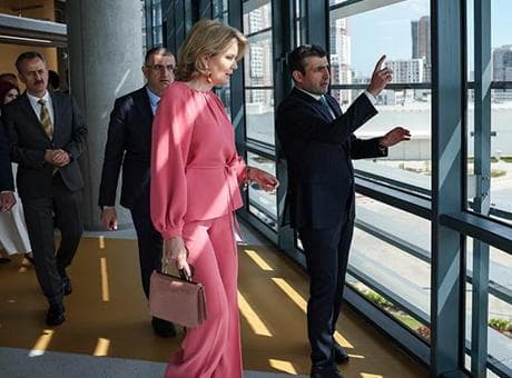 Belçika Kraliçesi Mathilde Baykar’ı ziyaret etti