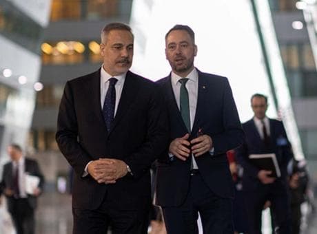Dışişleri Bakanı Hakan Fidan, Belçika Dışişleri Bakanı Prevot ile Ankara'da görüştü