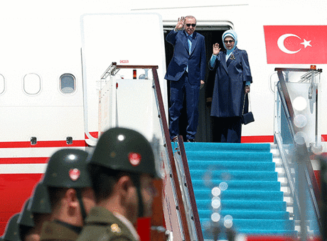 Cumhurbaşkanı Erdoğan, Kazakistan'a gitti