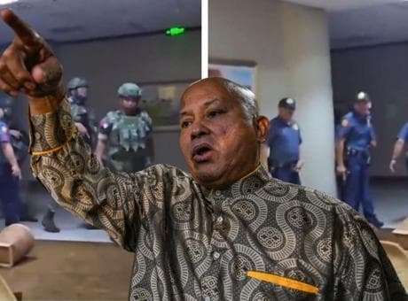 Filipinler Senatosu'nda sıcak saatler! Silah sesleri duyuldu, Senatör polislerden kaçtı