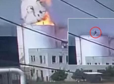 Mersin'den kahreden görüntü! Biyodizel üretim tesisindeki yangında hayatını kaybetmişti