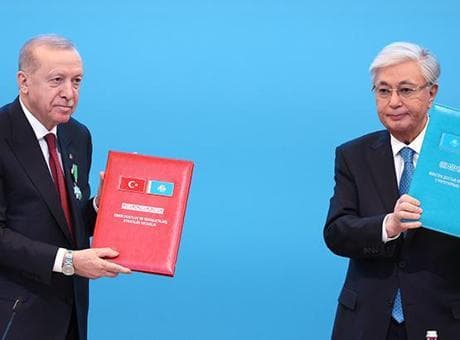 Türkiye ile Kazakistan arasında 13 anlaşma imzalandı