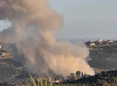 Ateşkese rağmen İsrail durmuyor! Lübnan'a yoğun bombardıman