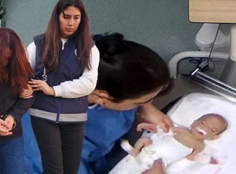5 günlük bebeğe acımasızca şiddet uygulamıştı! Vicdansız hemşireden şok savunma: Hastalığıyla ilgili bir ilgim ve bağım yok