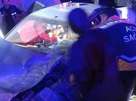 Muş'ta feci kaza! Otomobil takla attı: 1 ölü, 3 yaralı