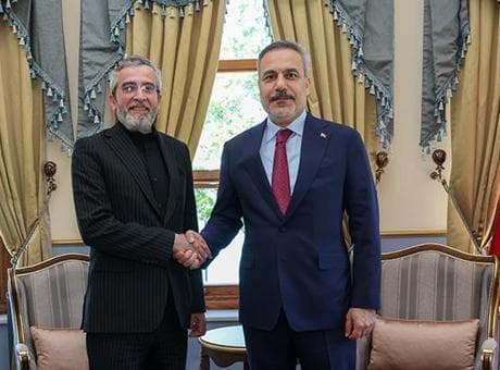 Dışişleri Bakanı Hakan Fidan, İran Milli Güvenlik Yüksek Konseyi Sekreter Yardımcısı Bagheri ile görüştü