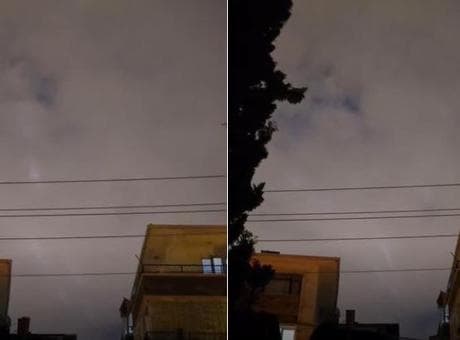 Ankara semalarında görülen gizemli ışıklar görenleri heyecanlandırdı