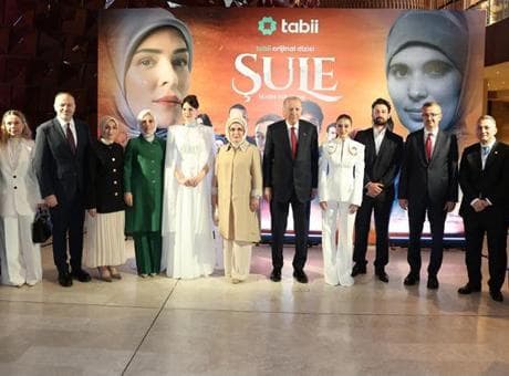 Cumhurbaşkanı Erdoğan, 'Şule Senin Hikayen' dizisinin galasına katıldı