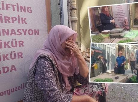 Kaşla göz arası torunlarının bayramlık parasını çaldılar! Pazarcı kadının gözyaşları yürek burktu