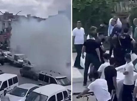 Şırnak'ta akrabalar birbirine girdi! Çevik Kuvvet biber gazıyla müdahale etti: Çok sayıda yaralı ve gözaltı var