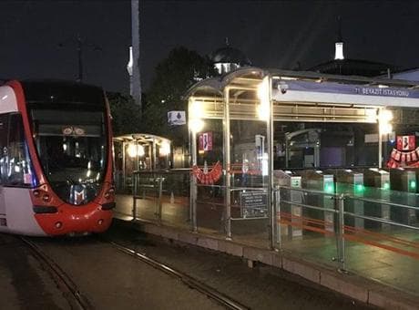 Yangın nedeniyle Kabataş-Bağcılar Tramvay Hattı'nda düzenleme