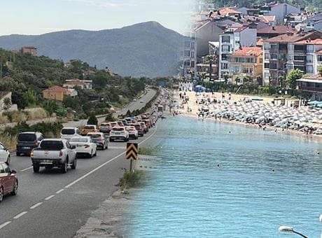 Kurban Bayramı'nda İstanbul'daki trafik taşındı: Muğla'da 22 kilometrelik kuyruk, Amasra'da nüfus patlaması
