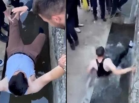 Bolu’daki asırlık gelenek! Bayram namazına gitmeyenleri yataktan alıp buz gibi suya attılar