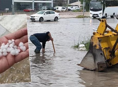 SON DAKİKA! Peş peşe gelen sağanak uyarılarının ardından cadde ve sokaklar göle döndü! Birçok ilden afet görüntüleri geliyor