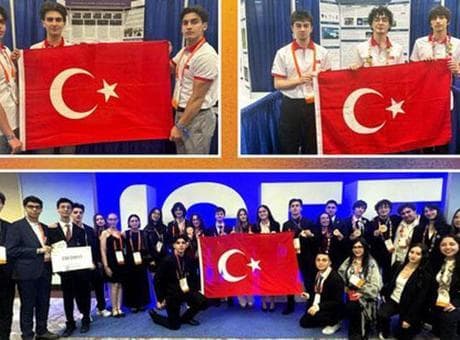 Türk öğrencilerin 9 projesi uluslararası bilim ve mühendislik yarışmasında ödül aldı