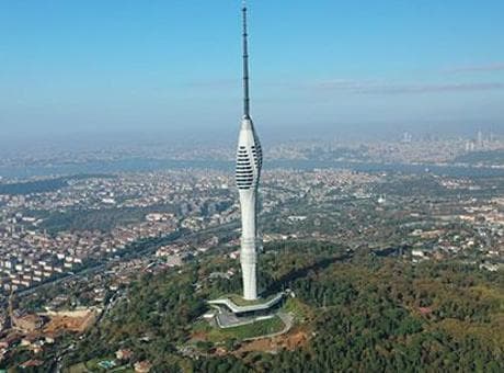 İstanbul'daki Çamlıca Kulesi 5 yılda 2,8 milyon ziyaretçi ağırladı