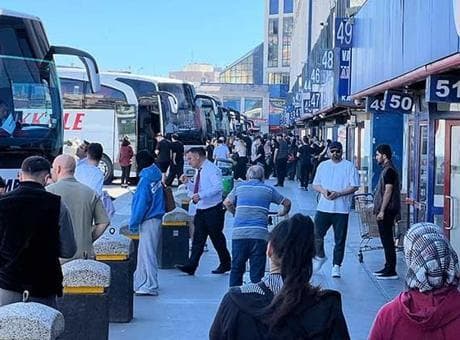 15 Temmuz Otogarı’nda insan seli! Bayram bitti, İstanbul’a dönüş başladı