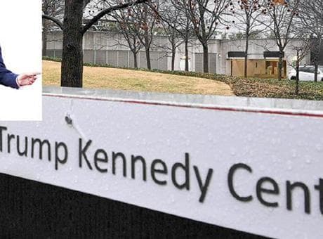 ‘Sanat merkezinden Trump adı kaldırılsın’