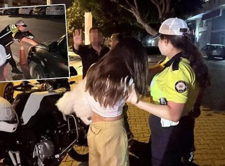Polisi ezmeye çalıştığı iddia edildi! 557 bin lira ceza ve tutuklama