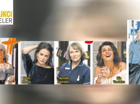 Sahnede Chris var 60+ kadın yok