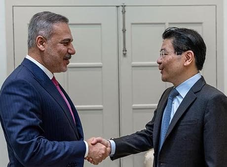Dışişleri Bakanı Hakan Fidan, Singapur Başbakanı Wong ile görüştü