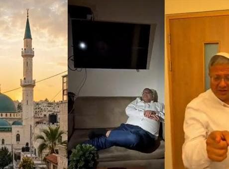 Terörist Ben-Gvir'den skandal paylaşım! Ezan sesini hedef aldı, tehditler savurdu: 'Bu gürültüyü keserim'