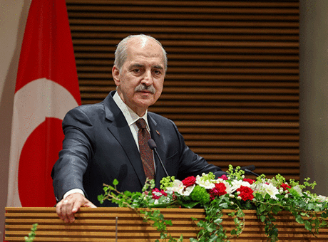 TBMM Başkanı Kurtulmuş: BM, New York'taki bir kafeden farksız hale geldi