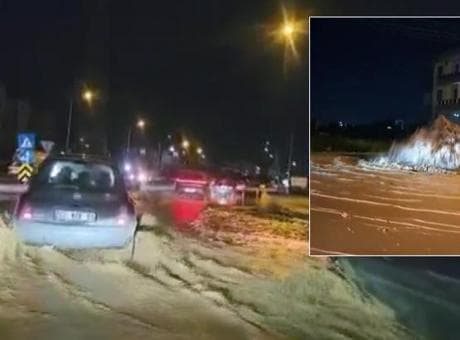 Aniden bastıran sağanak felaketi getirdi! Konya'da yollar göle döndü, mahsur kalanları AFAD kurtardı