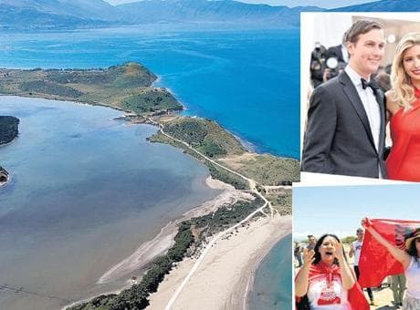 Trump’ın kızıyla damadının Adriyatik ‘çökme’sine Arnavut isyanı: ‘Go home Ivanka’