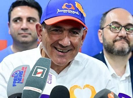 Ermenistan'da kazanan Paşinyan oldu! Seçimin ardından ilk kez konuştu: 'Tarihi bir başarı'