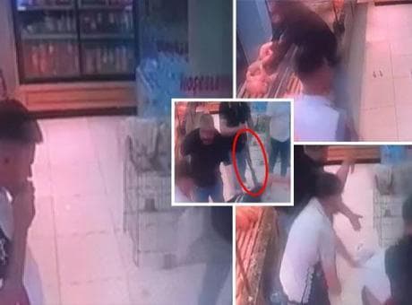 Ankara'da dehşet anları! Düğün çıkışı tatlı alırken kabusu yaşadılar: Pompalı tüfek tutukluk yapınca dipçikle saldırdılar