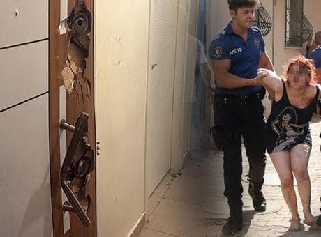 Komşular kokuyu alıp, ihbar etti! Evden kelepçelenerek çıkarıldı