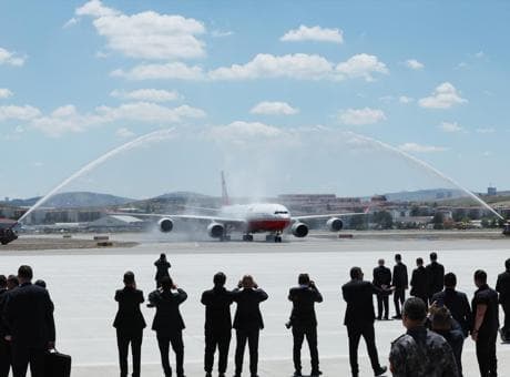 İletişim Başkanı Duran'dan Ankara Havalimanı paylaşımı