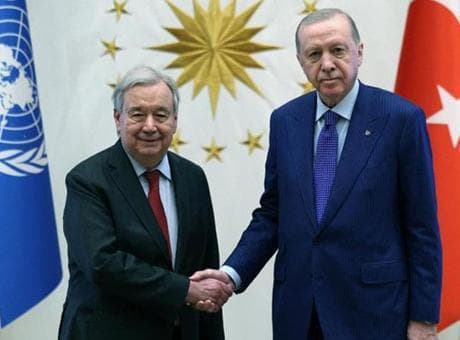 Erdoğan, Guterres ile telefonda görüştü: 'Uluslararası topluma görevler düşüyor'