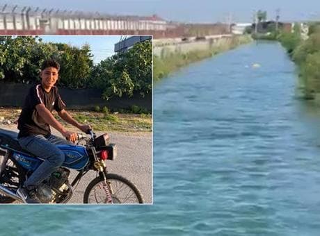 Adana'da sulama kanalına giren 15 yaşındaki çocuk boğuldu