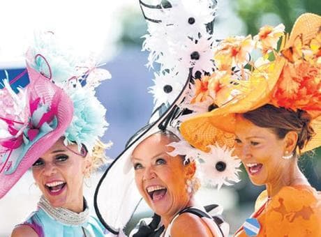 Royal Ascot’ta şapka yarışı