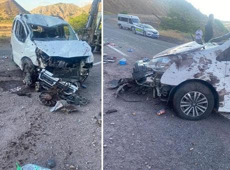 Elazığ'da korkunç kaza! Kontrolden çıkan araç takla attı: 5 yaralı