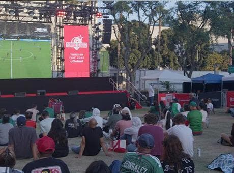 Los Angeles’ta dev etkinlik! Amerika’da Dünya Kupası heyecanına Türk imzası