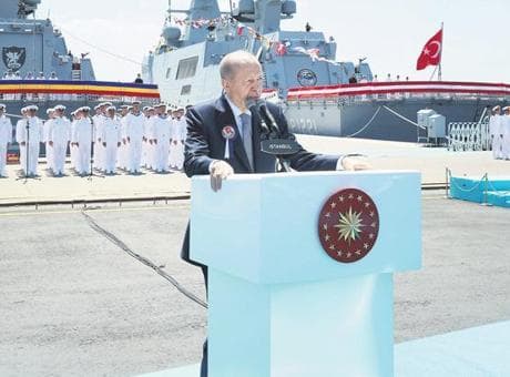 Türkiye ilk kez AB’ye savaş gemisi ihraç etti