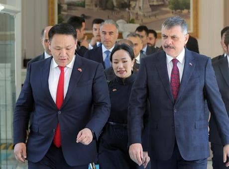 İçişleri Bakanı Çiftçi, Moğolistan Başbakan Yardımcısı Nomtoibayar ile görüştü