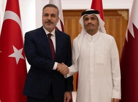 Dışişleri Bakanı Hakan Fidan, Katarlı mevkidaşı Al Sani ile telefonda görüştü