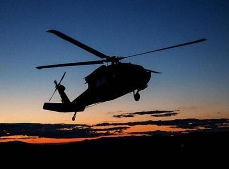 ABD'de askeri helikopter düştü! Eğitim uçuşu sırasında yere çakıldı