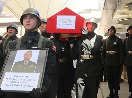 Kırıkkale'deki patlamada hayatını kaybeden Turan Göl toprağa verildi