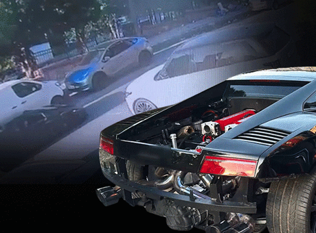 Kağıthane’de test sürüşünde 15 milyon liralık lüks otomobille cipe çarpıp kaçtı; 174 bin lira ceza yazıldı