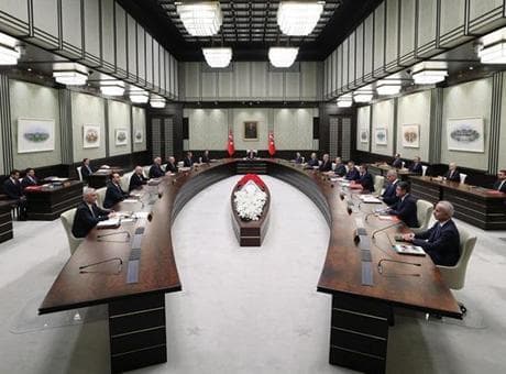 Kabine, Cumhurbaşkanı Erdoğan başkanlığında Beştepe'de toplandı