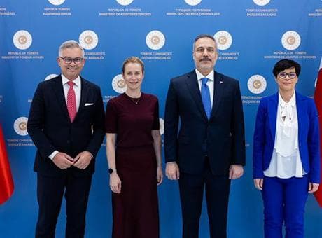 Dışişleri Bakanı Hakan Fidan, AB Komisyonu Başkan Yardımcısı Kallas ile bir araya geldi
